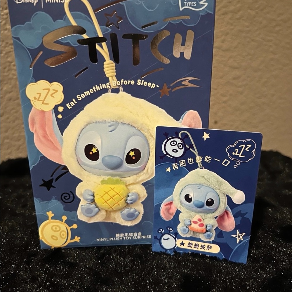 Disney Stitch Action Figure - Blue and Cream
